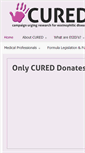 Mobile Screenshot of curedfoundation.org